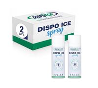 DISPOTECH - Dispo Ice Box - Ghiaccio Spray bomboletta da 400 ml - 2 Pz