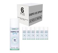 DISPOTECH - Dispo Ice Box - Ghiaccio Spray bomboletta da 400 ml - 6 Pz
