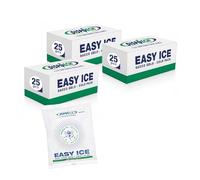 DISPOTECH - Ghiaccio Istantaneo monouso, Busta in PE - 3 Box 25pz, 75 unità - EASY ICE 14 x 18