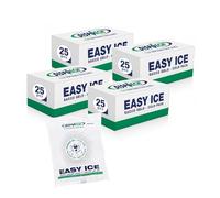 DISPOTECH - Ghiaccio Istantaneo monouso, Busta in PE - 4 Box 25pz, 100 unità - EASY ICE 14 x 18