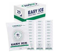 DISPOTECH - Ghiaccio Istantaneo monouso, Busta in TNT - 1 Box 25pz, 25 unità - EASY ICE 14 x 18