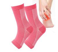 DISPRA Calza le calze | Calze a compressione senza dita da viaggio traspiranti | Calze da corsa comode, calze sportive di sollievo per caviglia, corsa