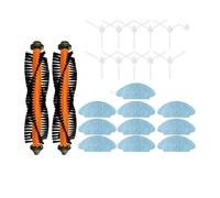 DispRA Compatibile Compatibile con Medion MD 19601 Robot Aspirapolvere Rullo Spazzola Principale Laterale Panni for Mocio Straccio Accessorio Pezzo di Ricambio(Set C)