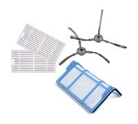 DispRA Compatibile con Ariete 2711/2712 / 2713/2717 / 2718 / Briciola Xclean PRO/Evolution Parti Spazzola Laterale Filtro primario Hepa(Set 1)