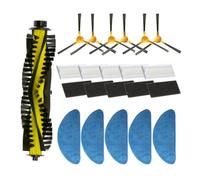 DispRA Compatibile con Compatibile con Mamibot Exvac660 / 650 Platinum Robot aspirapolvere Accessorio Spazzola laterale principale Filtro Hepa Panno for mocio Parte di ricambio(Set E)