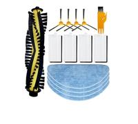 DispRA Compatibile con Compatibile con Neatsvor X500 X600 Tesvor X500 X500 T8 S6 NetBot S15 Spazzola laterale principale Filtro Hepa Panni for mocio Aspirapolvere Parte(Set C)