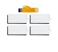 DispRA Compatibile con Compatibile con Neatsvor X500 X600 Tesvor X500 X500 T8 S6 NetBot S15 Spazzola laterale principale Filtro Hepa Panni for mocio Aspirapolvere Parte(Set J)