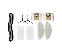 DispRA Compatibile con Viomi Alpha 2 Pro / V5 Pro/V-RVCLM27B / V-RVCLM40B Aspirapolvere Principale Spazzola Laterale Filtro Mop Parti Accessori di Ricambio(Set 1)