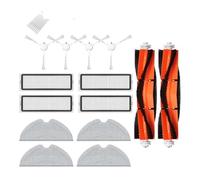 DispRA Compatibile con XM 1C STYTJ01ZHM Spazzola principale laterale Serbatoio dell'acqua Panno for mocio Filtro HEPA Kit di parti Accessori for aspirapolvere robot(Suit 2)