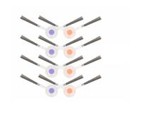 DispRA Spazzola laterale principale Filtro Hepa compatibile con Narwal Freo/Narwal J3 Robot Aspirapolvere Pezzi di ricambio Panni for mocio Straccio Filtro Hepa Accessori(8 brush)