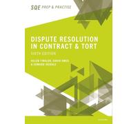 Dispute Resolution in Contract & Tort 6e