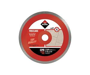 Disque diamanté pour grès porcelaine jante continue cpr 125 superpro RUBI - 30973