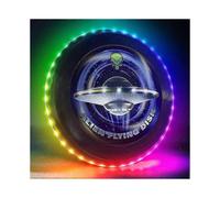 Disque volant LED phosphorescent - 38 lumiÃ¨res LED RVB, 7 + 5 modes dâÃ©clairage, rechargeable, IP65 Ã©tanche Jeux dâextÃ©rieur Jouets sympas p