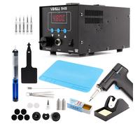 Dissaldatore Elettrico Yihua 948 Stazione Dissaldante Kit Completo Mat ESD
