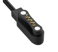 Disscool Cavo di ricarica compatibile con PLAUD Note Pro AI Recorder Cavo di ricarica durevole USB-C attrazione magnetica cavo di ricarica dock accessori per penna per registrazione vocale (1 m, nero)