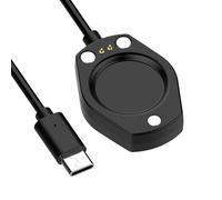 Disscool Cavo di ricarica di ricambio compatibile con SUUNTO Race 2/Vertical 2, cavo magnetico USB tipo C, supporto caricabatterie e accessori per smartwatch (1 m, nero)