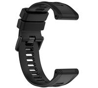 Disscool Cinturino di ricambio compatibile con Garmin Forerunner 955/945/935, cinturino regolabile in morbido silicone da 22 mm con cinturino a sgancio rapido (nero)