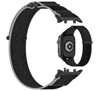 Disscool Cinturino regolabile di ricambio compatibile con Huawei Watch D2, comodo cinturino in nylon con cinturino a sgancio rapido, accessori per smart watch (nero + grigio)