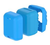 Disscool Custodia di ricambio in silicone carina compatibile con Bitzee Magicals giocattolo digitale interattivo morbida e resistente, custodia protettiva con cordino (solo custodia/celeste)