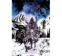 DISSECTION - WHERE DEAD ANGELS LIE - POSTER LYRICS / TOPPA VINILICA / STICKER