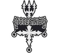 Iron Maiden Toppa tessuta Dissection Logo ritagliato Ufficiale Bianca