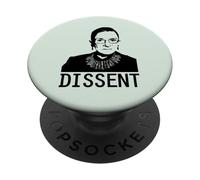 DISSENT RUTH BADER GINSBURG RBG Icona Femminista Meme PopSockets PopGrip Adesivo