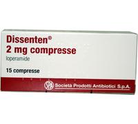 dissenten 2mg Loperamide cloridrato Diarrea 15 Compresse