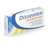 Dissenten Antidiarrea 2mg Loperamide Cloridrato Diarrea Acuta, 10 Compresse