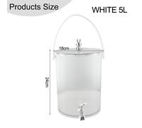 Dissicura la Sete con Facilità 3 Bollitore Acqua Fredda 5L/5L e Rubinetto a Pre