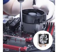 Dissipatore ad aria per CPU con efficienza di raffreddamento migliorata, design a pressione verso il basso con 6 tubi in rame per una dissipazione