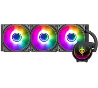 YEYIAN Sistema di Raffreddamento Liquido AIO per CPU Intel AMD Serie PC Gaming per Computer Desktop Silenzioso PWM | 3 Ventole ARGB 360mm | 2000 RPM | (Nuovo 2024)