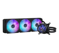 ASUS ROG STRIX LC III 360 ARGB LCD, Dissipatore a Liquido, Nero, 3 Ventole | Sistema di Raffeddamento della CPU, Blocco Ruotabile a 360°, Pompa Asetek V2 7a Generazione, Ventole ARGB, Schermo LCD