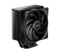 be quiet! Pure Rock 3 Black CPU Air Cooler | 4 tubi di calore ad alte prestazioni da 6 mm con tecnologia HDT | ventola PWM da 120 mm | AMD: AM4 AM5/Intel LGA 1700/1150/1151/1200 | Nero | BK039