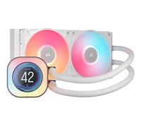 Ventola per PC Corsair iCUE LINK TITAN 240 RX LCD Processore Raffreddatore d'aria 12 cm Bianco 1 pz [CW-9061025-WW]