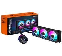 AORUS WATERFORCE X II 360 Liquid CPU Cooler, 360 mm Radiatore con 3 ventole ARGB a basso rumore da 120 mm, compatibile con Intel LGA1700 e AMD AM5 (GP-AORUS WATERFORCE X II 360)