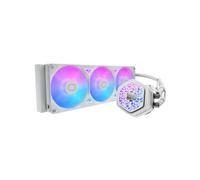 Dissipatore CPU liquido Cooler Master MasterLiquid Atmos II 360 con ventilatore VRM Bianco 3x120 mm RGB - Nouvo