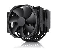 Noctua NH-D15S chromax.black, Dissipatore Silenzioso ad Alte Prestazioni | Altezza 160mm, Raffreddamento Silenzioso, 6 Heatpipe, per Intel e AMD, Ventola 140mm, Alta Compatibilità RAM, Kit Accessori