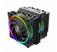 Dissipatore CPU Soho H7 Dual Tower, ARGB - 120 mm, nero NEW