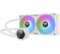 Thermaltake TH280 V2 Ultra ARGB Sync/AlO Liquid Cooler/ARGB Fan 140 * 2/PWM 500~1800rpm/Water Block 2.1" LCD/Bianco, CL-W406-PL14SW-A
