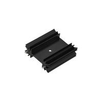 Dissipatore di calore Blocco dissipatore di calore transistor 38X34X12MM Radiatore in alluminio triodo audio elettronico TO-247