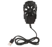 Dissipatore di calore con ventola USB per telefono, ideale per giochi, smartphone e altri dispositivi multifunzione.
