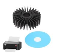 Dissipatore di calore da 36 mm, dissipatori di calore per radiatore - Nastro adesivo per kit dissipatore di calore stampante 2X - Dissipatore di calore frigorifero da 36 mm, dissipatore di calore del