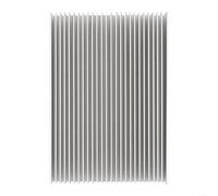 Dissipatore di calore di alluminio di raffreddamento passivo con le alette per la dissipazione di calore del transistor e del LED 100x69x36mm