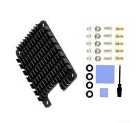 Dissipatore di calore, efficiente in lega di alluminio per Raspberry Pi CM4 Modulo di calcolo con cuscinetti termici in silicone soluzione di raffreddamento alta
