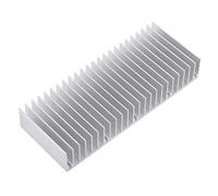 Dissipatore di calore in alluminio, 1pc Dissipatore di calore in alluminio Radiatore di raffreddamento Dissipatore di calore Denso 24 denti 150mm per modulo IC, PC Computer, Led, PCB