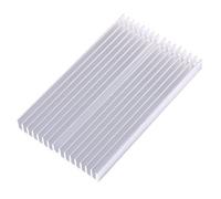 Dissipatore di Calore in Alluminio per CPU, Radiatore Modulo di Raffreddamento per PC Termico, 100x60x10 mm