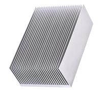 Dissipatore di calore in alluminio per dissipatore di calore Kit per dissipatore di calore per amplificatore a LED Modulo IC a transistor 100 * 69 * 36mm