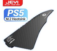 Dissipatore di calore JEYI PS5 SSD, dissipatore di calore per unità a stato solido M.2 NVMe per Playstation 5 con cuscinetto termico in silicone - Eagle