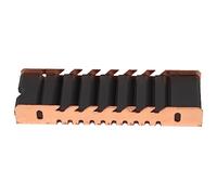 Dissipatore di Calore M.2 SSD 2280, Dissipatore di Calore Professionale in Rame con Pasta Termica a Doppia Faccia, Dissipazione del Calore a Tutto Tondo per Desktop