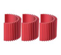 Dissipatore di calore motore RC Accessorio di aggiornamento di raffreddamento leggero in lega di alluminio ad alte prestazioni per 124019 124018 12428 12427 A959B A979B RC Auto 3 (Rossa)
